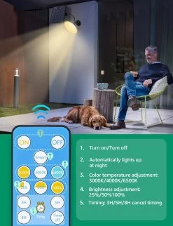 Aigostar Luz Solar Exterior 50w 500lm Aplique Con Mando A Distancia Ip65 11 Aigostar Luz Solar Exterior 50w 500lm Aplique Con Mando A Distancia Ip65 -Intemperie Jardinería Tienda 04cb55fe34c4520a