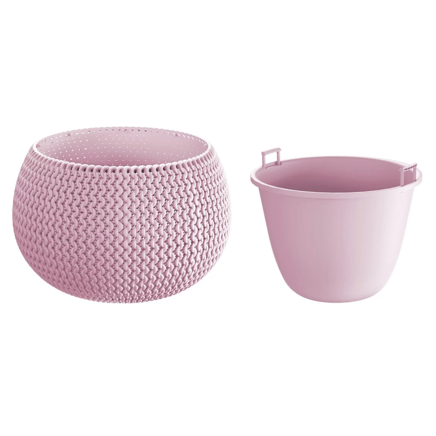 WellHome Pack Macetas Redondas Splofy Bowl 23,9x23,9x16,1 Cm Violeta 4 WellHome Pack Macetas Redondas Splofy Bowl 23,9x23,9x16,1 Cm Violeta - Imagen 2