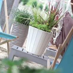 Prosperplast Maceta WOO12L 299x299x281 Marrón -Intemperie Jardinería Tienda 164c4925d994a111