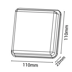 Baliza Suelo Solar LED 1,5W Negro IP68 -Intemperie Jardinería Tienda 19ea170d62712f22