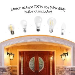 Aplique De Exterior Con Brazo E27 IP44 Bombilla No Incluida Aigostar 11 Aplique De Exterior Con Brazo E27 IP44 Bombilla No Incluida Aigostar -Intemperie Jardinería Tienda 1a0ced6d4f26cabe