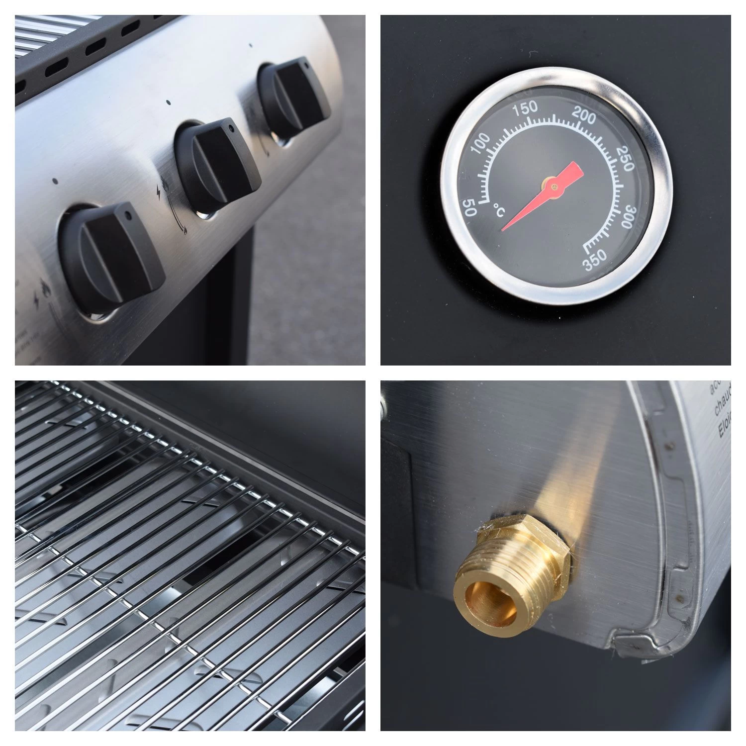 Barbacoa De Gas Hawaï - 3 Quemadores 8,4 Kw 6 Barbacoa De Gas Hawaï - 3 Quemadores 8,4 Kw - Imagen 4