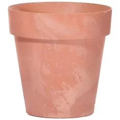 Prosperplast Maceta CUBE BETON EFFECT 29L 400x400x354 Terracota