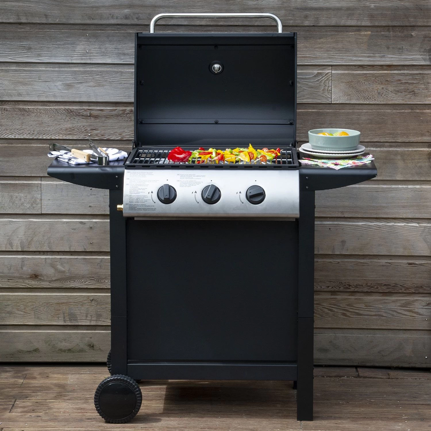 Barbacoa De Gas Hawaï - 3 Quemadores 8,4 Kw 4 Barbacoa De Gas Hawaï - 3 Quemadores 8,4 Kw - Imagen 2