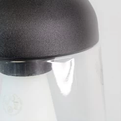 Lámpara Colgante De Exterior New Avenida Negro Con Pantalla De Cristal IP44 Wonderlamp -Intemperie Jardinería Tienda 204c767483ce6a42