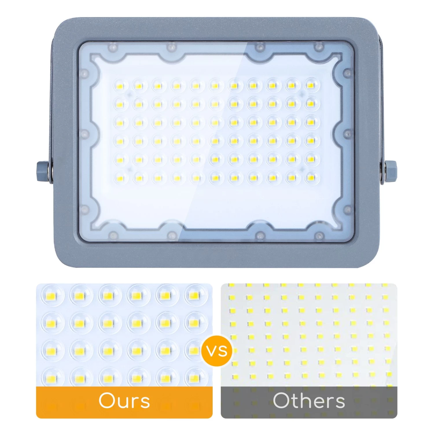 Aigostar Focos Led Exterior, 50W 6500K LED Floodlight Exterior 7 Aigostar Focos Led Exterior, 50W 6500K LED Floodlight Exterior - Imagen 5