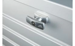 BAUL METALICO ARCON DE OCIO 200 BIOHORT JARDIN GRIS CUARZO -Intemperie Jardinería Tienda 2ebdc47ee654d29b