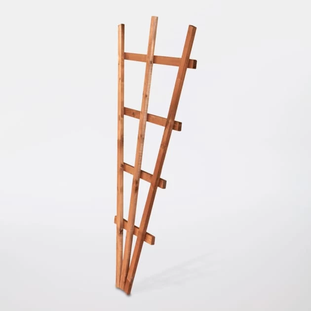 Celosía De Madera Aspa 1 X 0,6 M 4 Celosía De Madera Aspa 1 X 0,6 M - Imagen 2