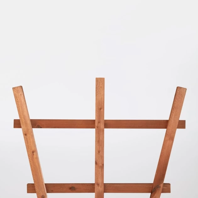 Celosía De Madera Aspa 1 X 0,6 M 6 Celosía De Madera Aspa 1 X 0,6 M - Imagen 4