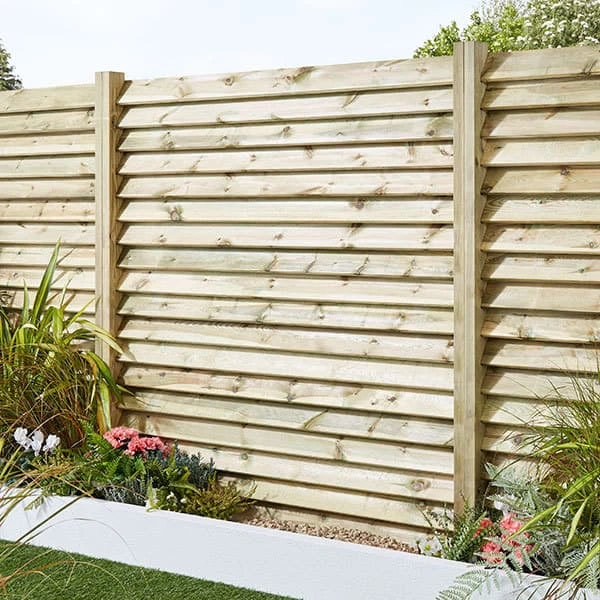 Pack 2 Postes De Madera Ranurado Para Valla "lemhi" 240 X 9 X 4,5 Cm 8 Pack 2 Postes De Madera Ranurado Para Valla "lemhi" 240 X 9 X 4,5 Cm - Imagen 6