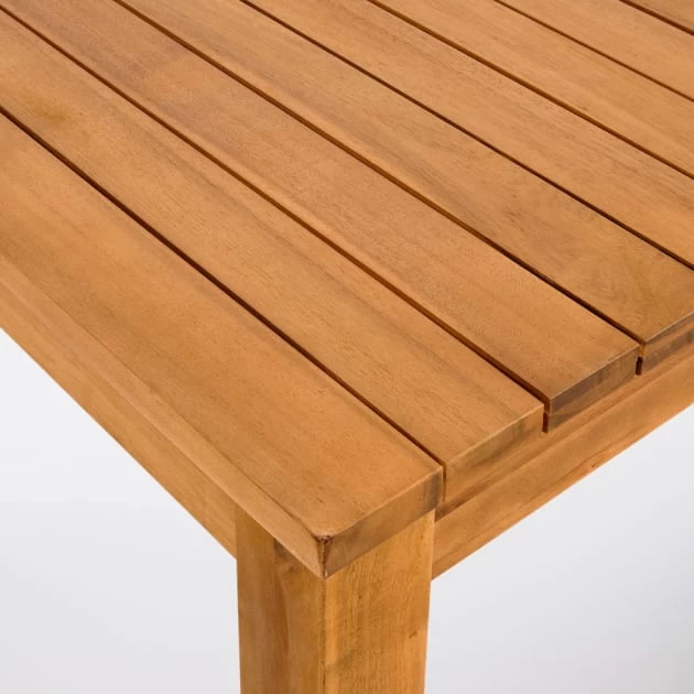 Mesa De Jardín Madera Denia 150x90x75 Cm 8 Mesa De Jardín Madera Denia 150x90x75 Cm - Imagen 6