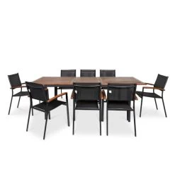 Mesa De Jardín Extensible Toscana 180x99x75 Cm 12 Mesa De Jardín Extensible Toscana 180x99x75 Cm -Intemperie Jardinería Tienda 3663602936596 23c BI