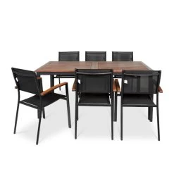 Mesa De Jardín Extensible Toscana 180x99x75 Cm 16 Mesa De Jardín Extensible Toscana 180x99x75 Cm -Intemperie Jardinería Tienda 3663602936596 27c BI