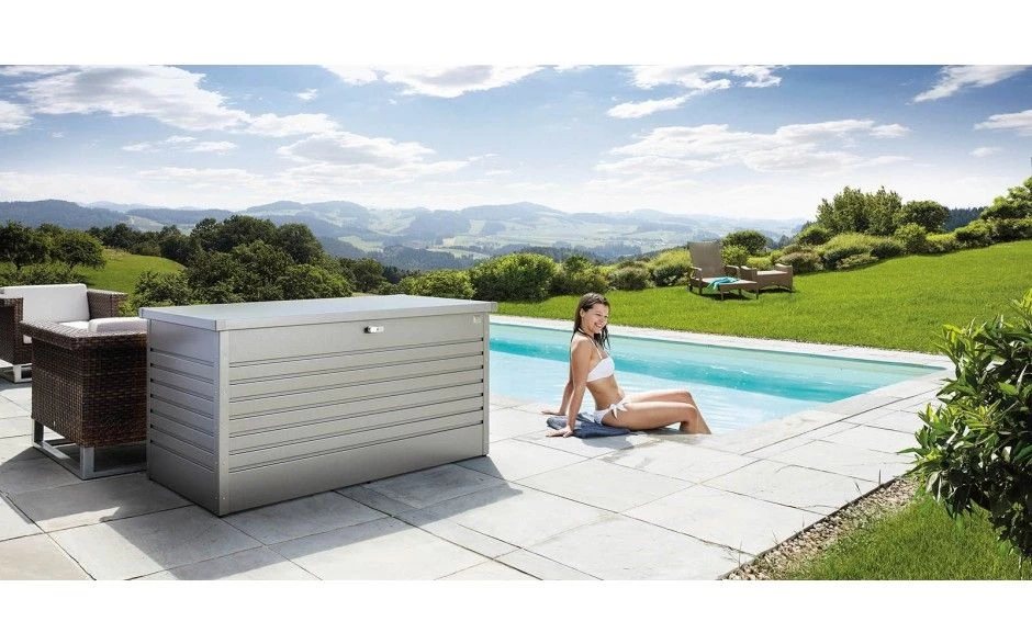 BAUL METALICO ARCON DE OCIO 100 BIOHORT JARDIN BRONCE 8 BAUL METALICO ARCON DE OCIO 100 BIOHORT JARDIN BRONCE - Imagen 6