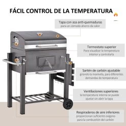 Barbacoa De Carbón Outsunny 846-013 12 Barbacoa De Carbón Outsunny 846-013 -Intemperie Jardinería Tienda 41bb3ca4b008a82b