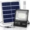Aigostar Foco Proyector Led Solar Con Mando A Distancia，200w，6500k Ip66，2m -Intemperie Jardinería Tienda 47af7255e316671c