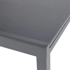 Mesa De Jardín Extensible Gris Moorea 75x90x140/200 Cm -Intemperie Jardinería Tienda 5059340124902 24c bi