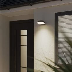 Mini Farola LED Exterior Negro 60 Cm Kerrio -Intemperie Jardinería Tienda 5059340190655 22c BI