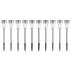 Pack 10 Baliza Solar Inoxidable Langley -Intemperie Jardinería Tienda 5059340248110 22c BI