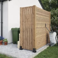 Panel Ocultación Madera Skimia V1 Marrón 180x60 Cm 15 Panel Ocultación Madera Skimia V1 Marrón 180x60 Cm -Intemperie Jardinería Tienda 5059340668895 24c BI