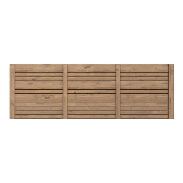 Panel Ocultación Madera Skimia V1 Marrón 180x60 Cm 7 Panel Ocultación Madera Skimia V1 Marrón 180x60 Cm - Imagen 5