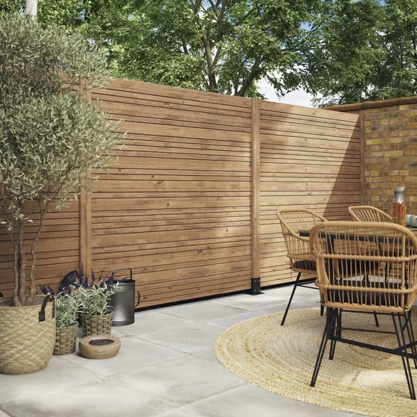 Panel Ocultación Madera Skimia V1 Marrón 180x60 Cm 10 Panel Ocultación Madera Skimia V1 Marrón 180x60 Cm - Imagen 8