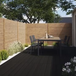 Lama Cerramiento Skimia Marrón 180x13,3x2,7 Cm Blooma -Intemperie Jardinería Tienda 5059340669021 27c BI