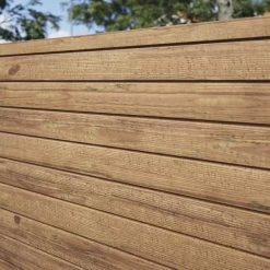 Lama Cerramiento Skimia Marrón 180x13,3x2,7 Cm Blooma -Intemperie Jardinería Tienda 5059340669021 29c BI