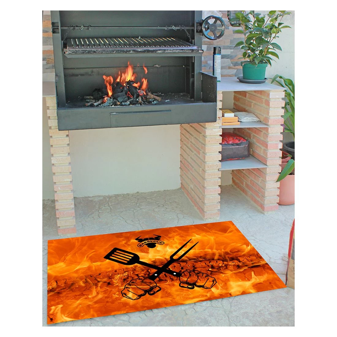 Acomoda Textil – Alfombra Ignífuga Para Barbacoa. (Fire) 4 Acomoda Textil – Alfombra Ignífuga Para Barbacoa. (Fire) - Imagen 2