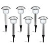 Aigostar Luces Solares Jardín 6 Pack, 6500K. IP44, L125*W125*H366mm 2 Aigostar Luces Solares Jardín 6 Pack, 6500K. IP44, L125*W125*H366mm -Intemperie Jardinería Tienda 5726c3e1a8a138c5