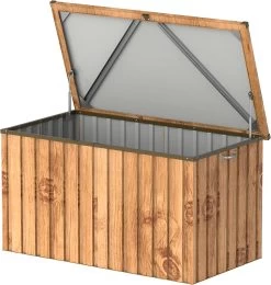 BAUL ARCON METALICO DURAMAX 1,9 JARDIN 1450 L MARRON -Intemperie Jardinería Tienda 5ccb42bbd40d5733