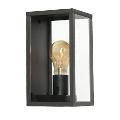 Aplique Para Exterior 1xE27 Gris Antracita IP44