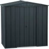 CASETA COBERTIZO METAL JARDIN TOP SHED 6X4 GRIS DURAMAX -Intemperie Jardinería Tienda 6362799837c3b0.23649125