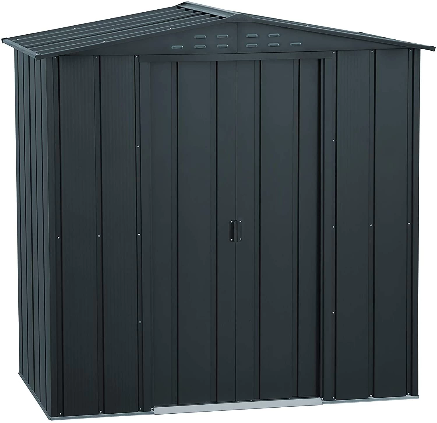CASETA COBERTIZO METAL JARDIN TOP SHED 6X4 GRIS DURAMAX 3 CASETA COBERTIZO METAL JARDIN TOP SHED 6X4 GRIS DURAMAX