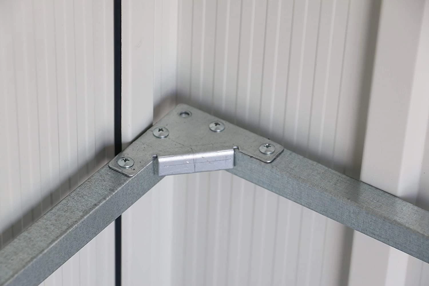 CASETA COBERTIZO METAL JARDIN TOP SHED 6X4 GRIS DURAMAX 8 CASETA COBERTIZO METAL JARDIN TOP SHED 6X4 GRIS DURAMAX - Imagen 6