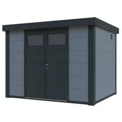 CASETA METALICA JARDIN NOVO HABITAT NH7 GRIS CLARO