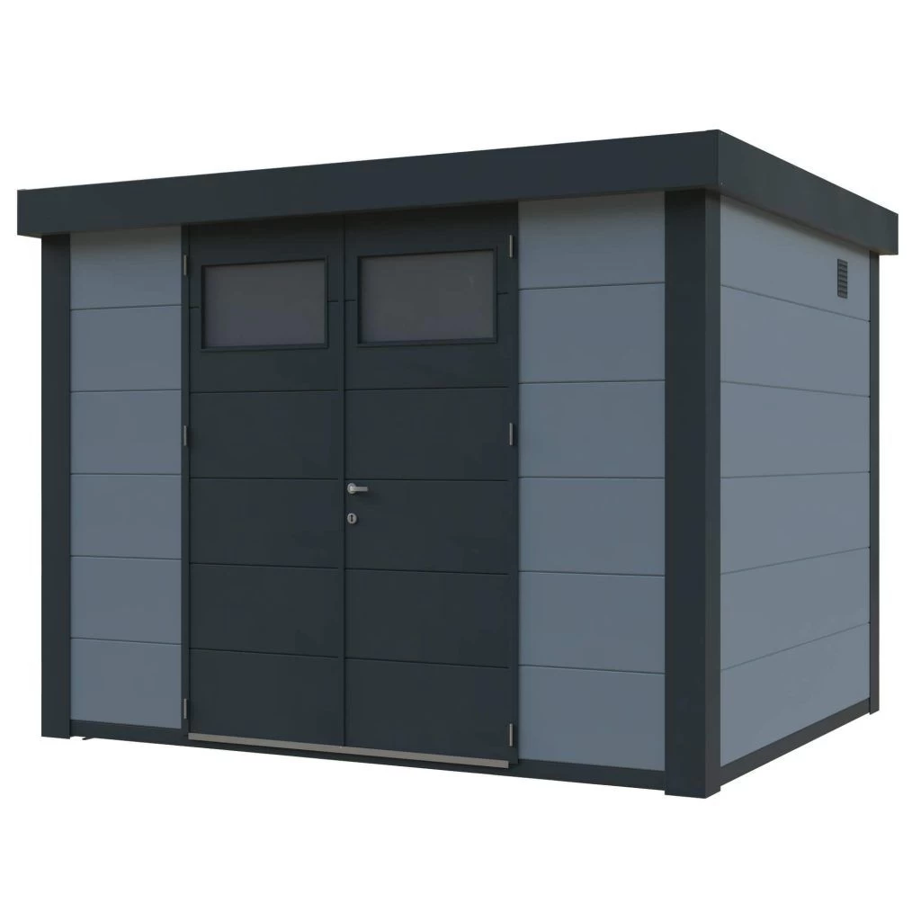 CASETA METALICA JARDIN NOVO HABITAT NH7 GRIS CLARO 3 CASETA METALICA JARDIN NOVO HABITAT NH7 GRIS CLARO