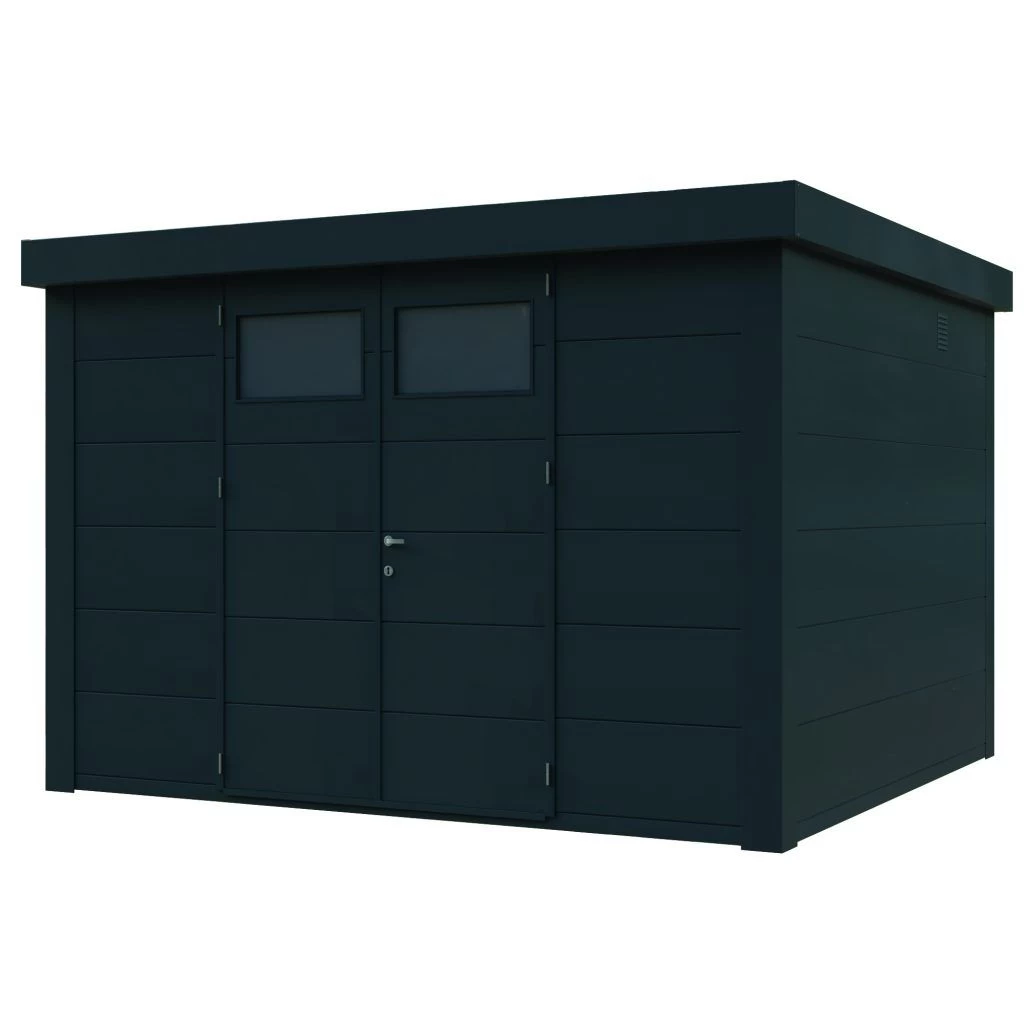 CASETA METALICA JARDIN NOVO HABITAT NH9 ANTRACITA 3 CASETA METALICA JARDIN NOVO HABITAT NH9 ANTRACITA