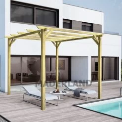 Pérgola Maciza -LEÓN 510x300cm