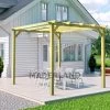 Pérgola Maciza - BARCELONA 420x300cm -Intemperie Jardinería Tienda 636ba520d9eb60.18656110