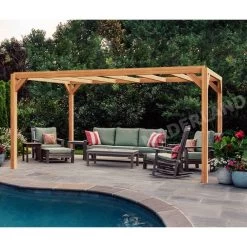 Pérgola Laminada - ALICANTE 600x300cm