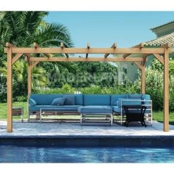 Pérgola Laminada - VALENCIA 500x300cm