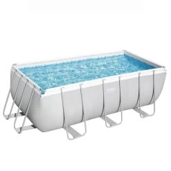 Bestway Piscina Rectangular Con Depuradora 412x201x122 Cm.