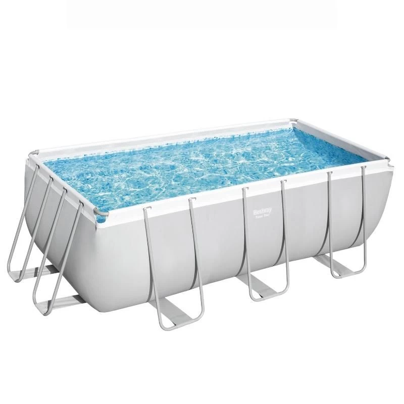 Bestway Piscina Rectangular Con Depuradora 412x201x122 Cm. 3 Bestway Piscina Rectangular Con Depuradora 412x201x122 Cm.