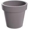 Prosperplast Maceta De Plastico Lofly Color Gris 49x49x45,5 Cm