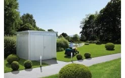 CASETA METALICA BIOHORT JARDIN HIGHLINE H4 DOBLE PUERTA COLOR GRIS OSCURO -Intemperie Jardinería Tienda 638967807ef441.17591370