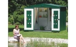CASETA METALICA BIOHORT JARDIN EUROPA 4 COLOR VERDE -Intemperie Jardinería Tienda 638968abd6ef09.59146660