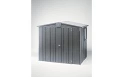 CASETA METALICA BIOHORT JARDIN EUROPA 4A COLOR GRIS OSCURO
