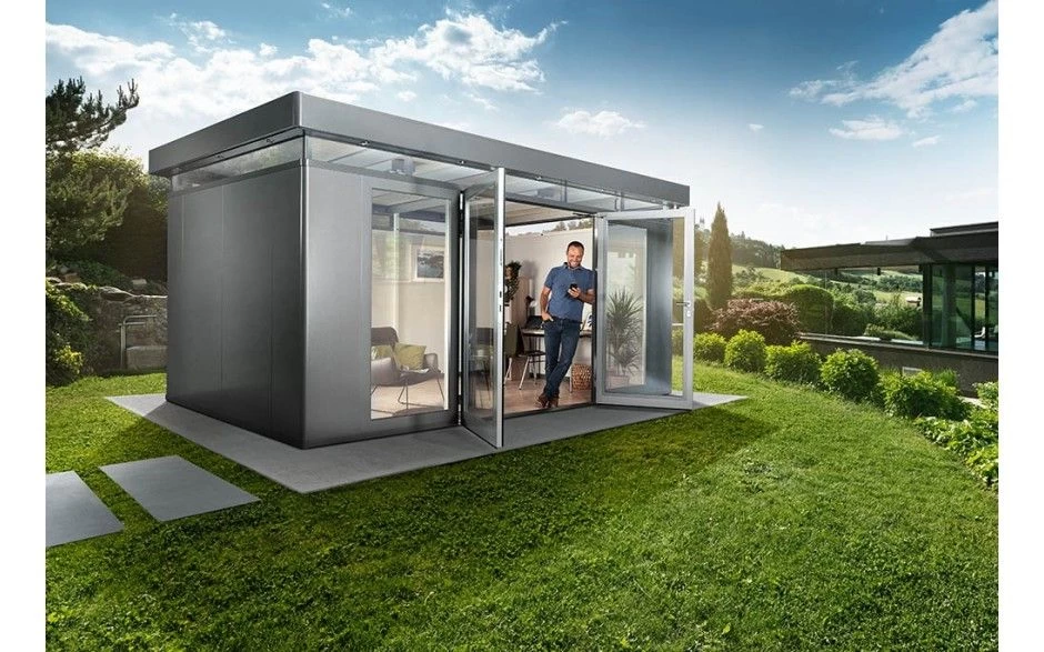 CASETA METALICA BIOHORT JARDIN CASANOVA 3X6 COLOR PLATA 5 CASETA METALICA BIOHORT JARDIN CASANOVA 3X6 COLOR PLATA - Imagen 3