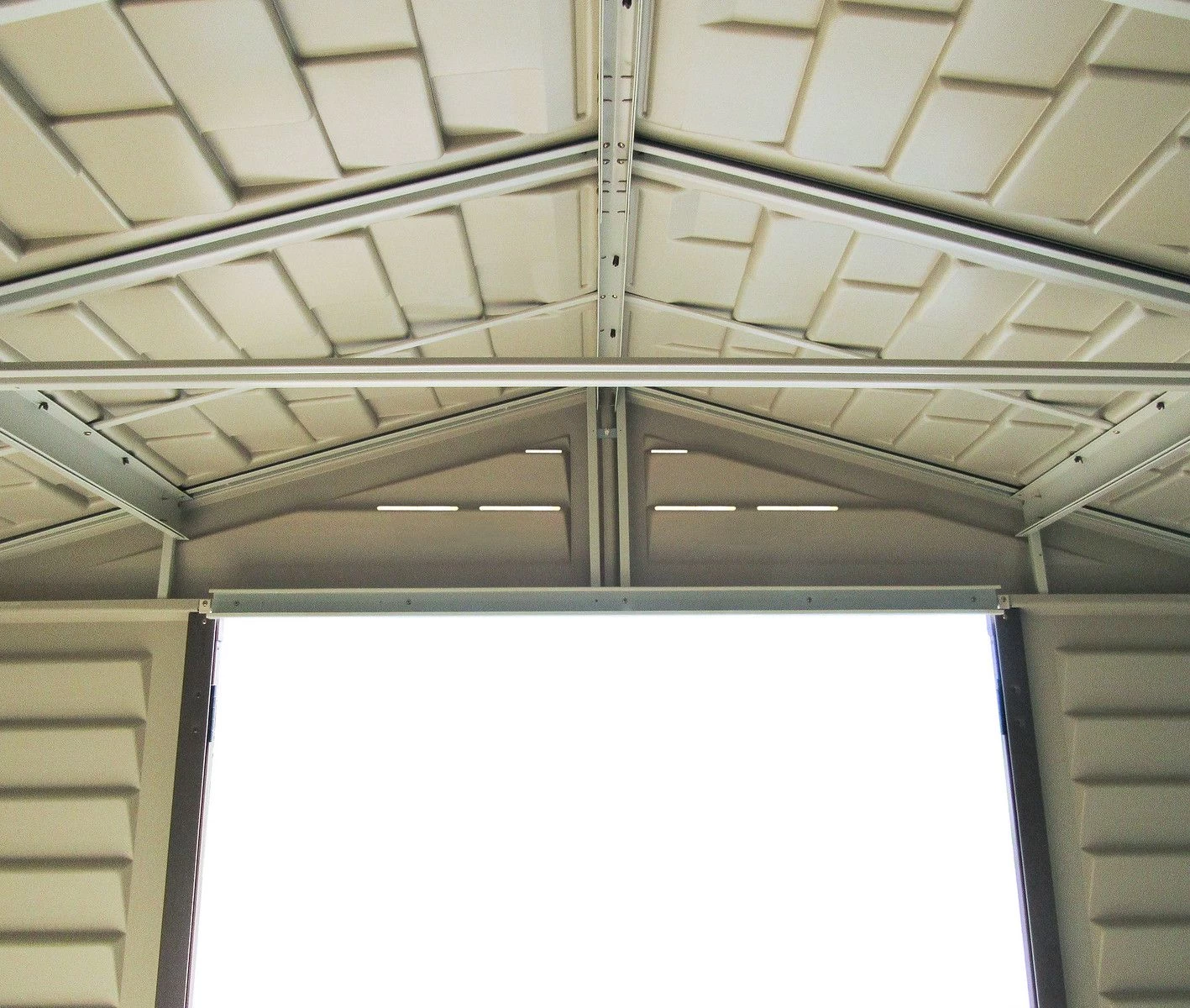 CASETA COBERTIZO PVC JARDIN WOODBRIDGE PLUS DURAMAX 7 CASETA COBERTIZO PVC JARDIN WOODBRIDGE PLUS DURAMAX - Imagen 5